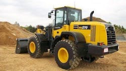 Komatsu WA270-7 wheel loader Komatsu WA270-7 wheel loader