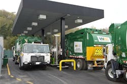 Waste Management CNG Fueling Station