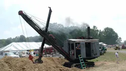 Rope shovel