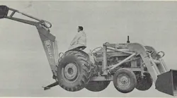 Early-loader-backhoes