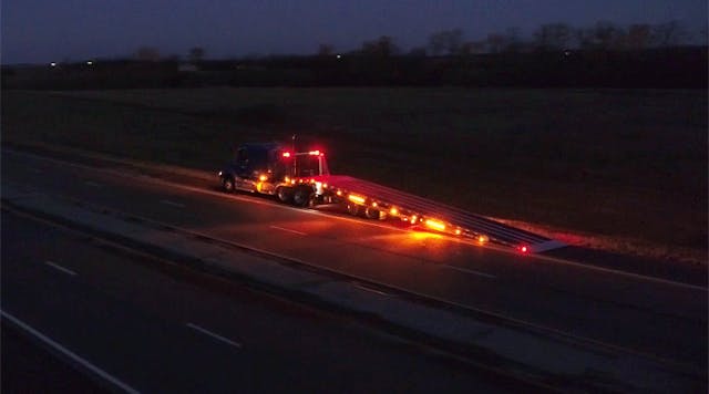 Low-boy-trailer-with-safety-Lights