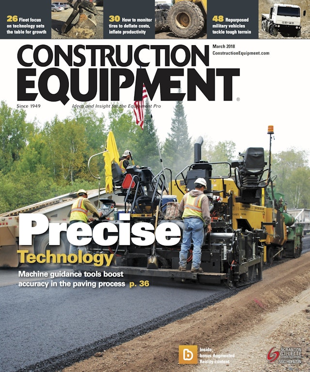 March 2018 Construction Equipment