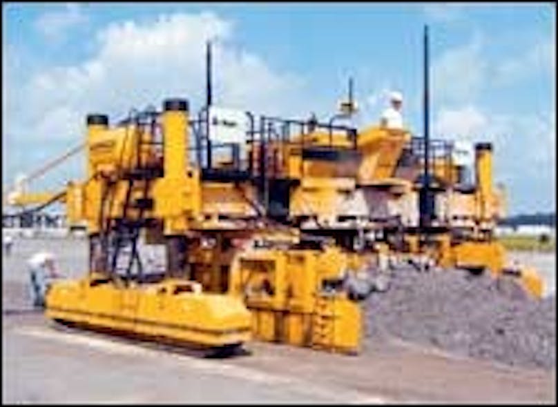 HighTech Grade Control Hits Slipform Pavers Construction Equipment