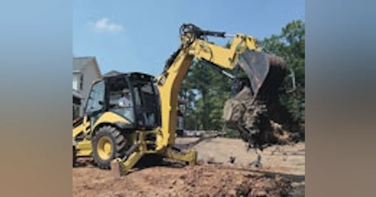 Backhoe Machine Construction Backhoe Loaders Maintain Their Place On The Construction Site ...