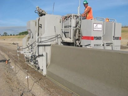 Power Curber 5700 concrete paver