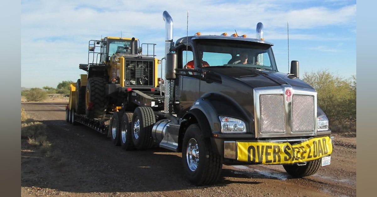 Heavy Haul Kenworth T880 For Serious Loads Construction Equipment Heavy Haul Kenworth T880 For Serious Loads Construction Equipment