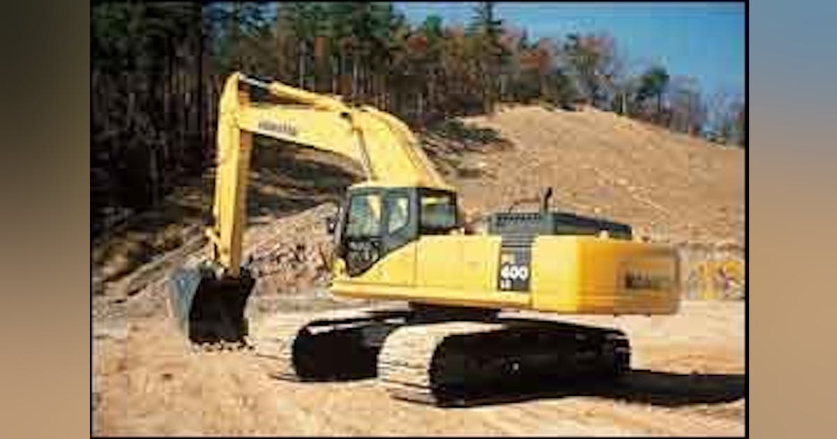 Komatsu PC400LC-7 hydraulic excavator | Construction Equipment Komatsu PC400LC-7 hydraulic excavator | Construction Equipment