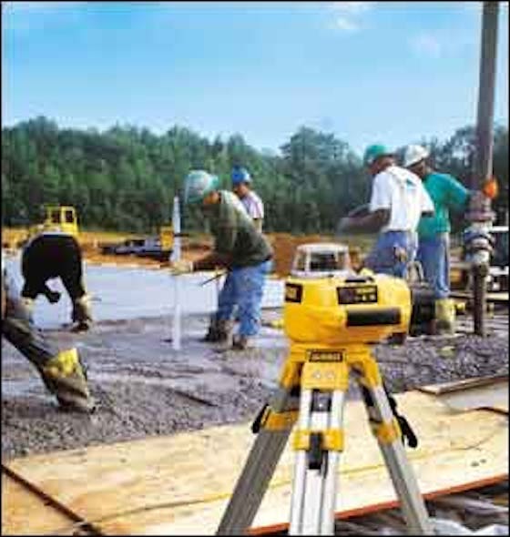DeWalt 18volt DW077 rotary laser Construction Equipment