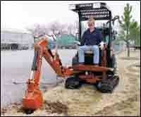 MiniExcavator/Tool Carrier Offers Versatility Construction Equipment