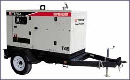 Terex T45 Generator Construction Equipment