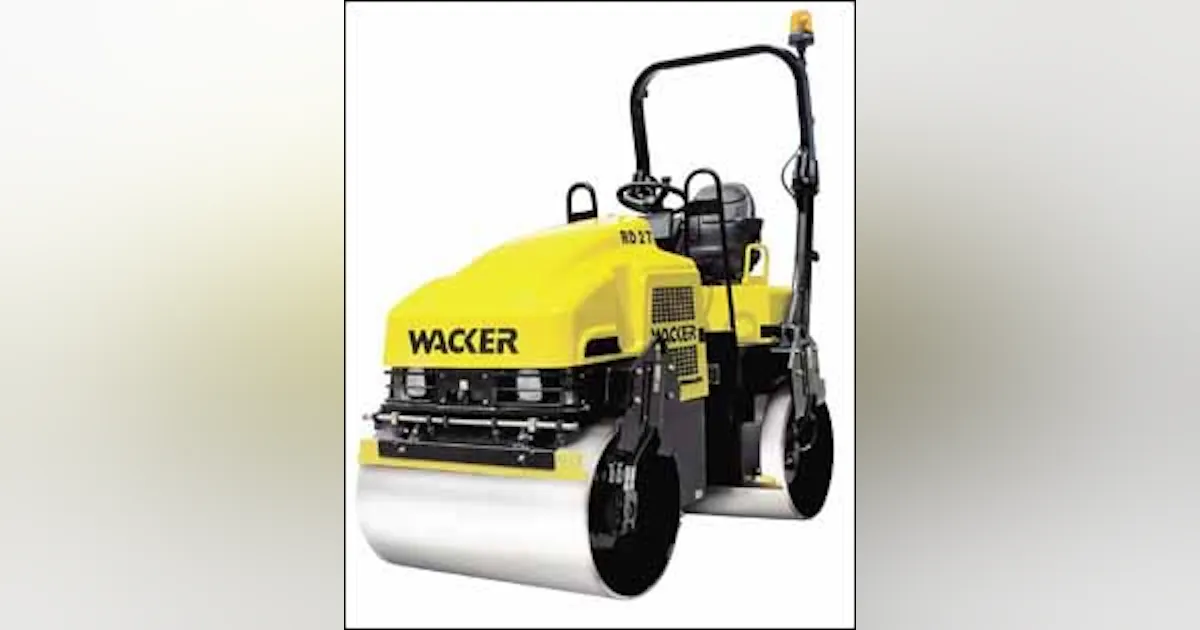 Wacker Rd 27 Wacker RD 27 Series Ride-On Roller | Construction Equipment