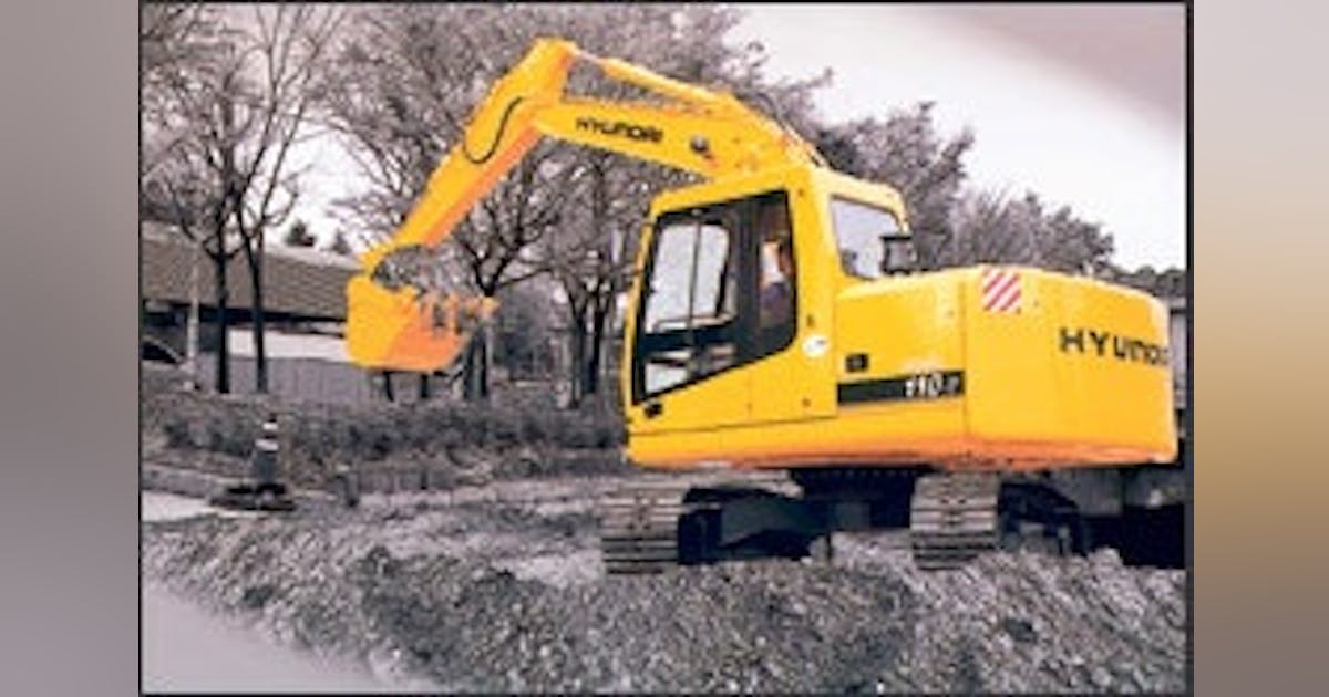 Hyundai R110-7 and R110D-7 excavators | Construction Equipment