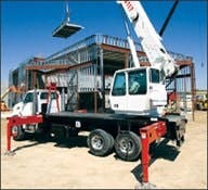 Elliott 32117 truck mounted crane