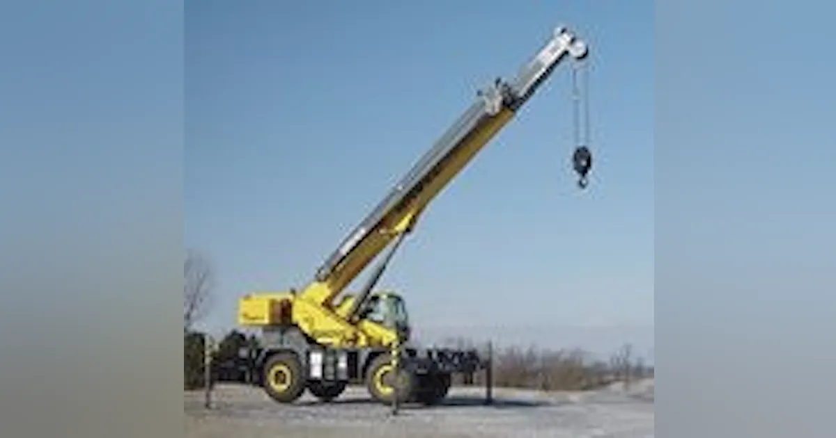 Grove Rt550e Grove RT540E Rough Terrain Crane | Construction Equipment
