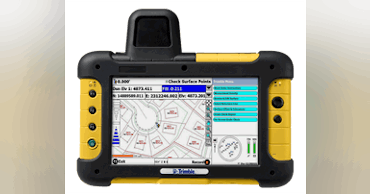 Trimble Site Controller Tablet | Construction Equipment