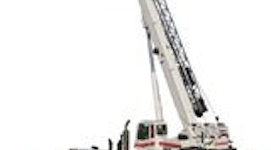 Link Belt HTT 8675 crane