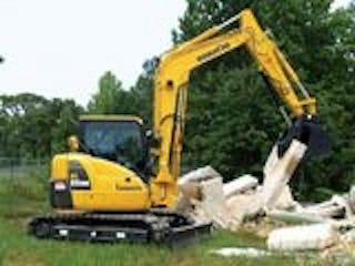 Komatsu PC88MR-8 Excavator | Construction Equipment