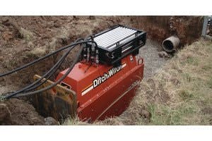 Ditch Witch pr100 pipe bursting system