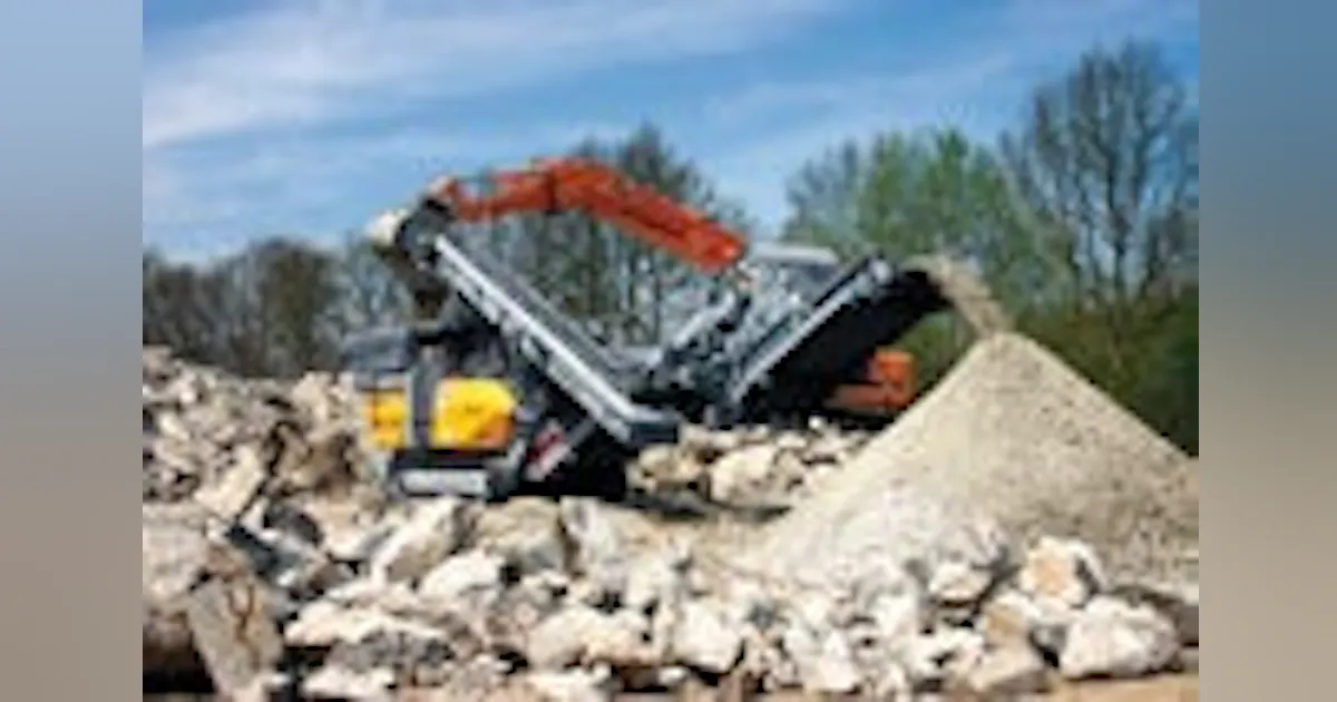 Rubble Master RM100 Mobile Crusher | Construction Equipment
