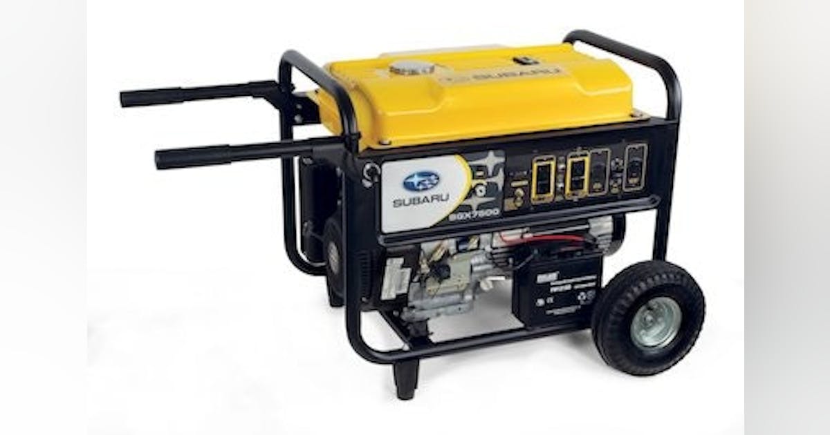 S*3様 発電機SUBARU SG24 generator Subaru SGX3500, SGX5000 and SGX7500E Generators