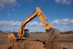 Case CX250C Excavator Excavating_LR