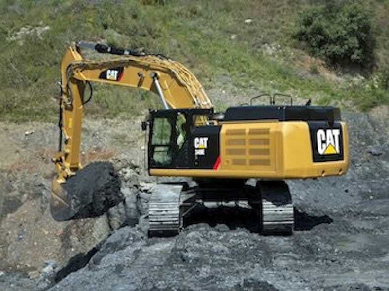 Cat 349e Excavator Delivers More Power With Better Fuel Efficiency