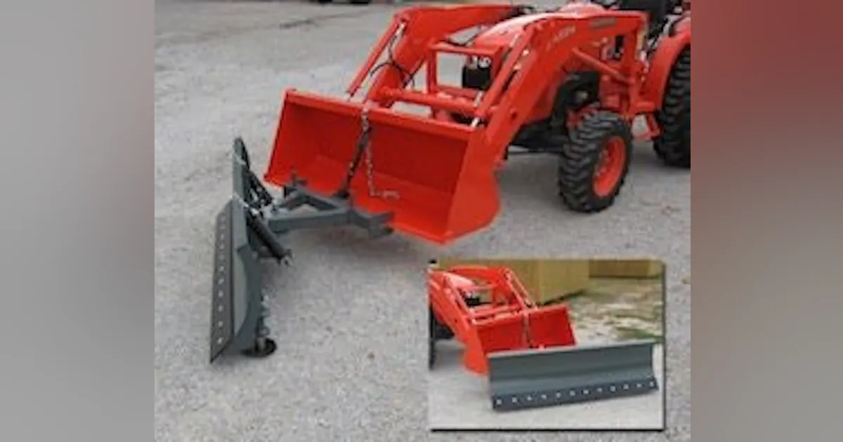 Worksaver Equipment Worksaver Clamp-On Snow Blades | Construction Equipment