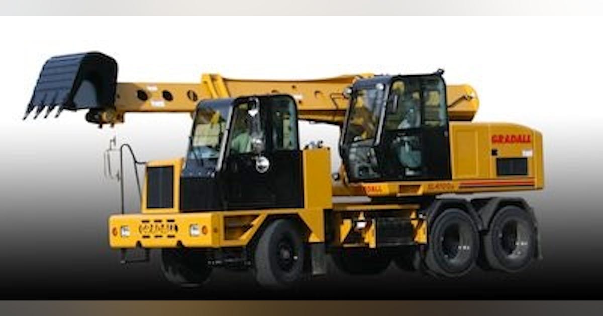 Earthmoving Report: New Powertrain, New Colors for Gradall XL 4100 IV ...