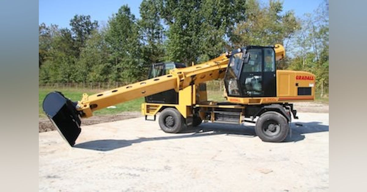 Gradall XL3100 IV Wheeled Excavator | Construction Equipment