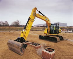 JCB JS145 excavator