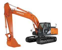 Hitachi ZX210 excavator
