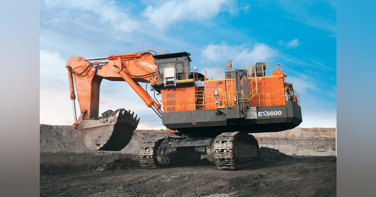 Ex5600 Hitachi EX5600-6 Excavator | Construction Equipment