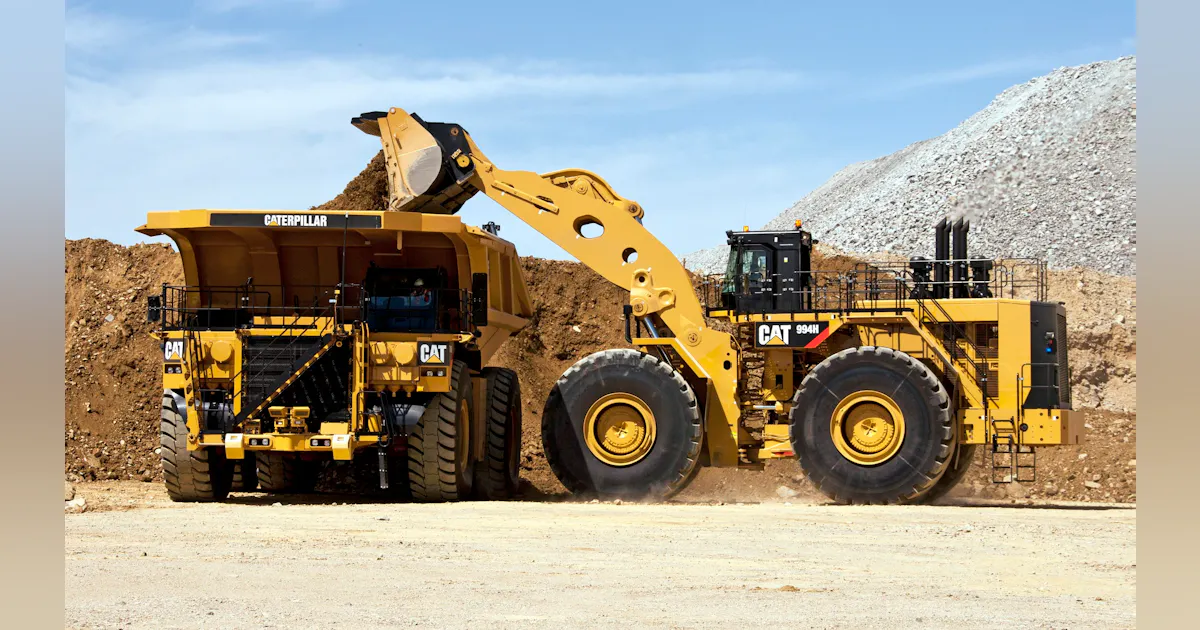 Caterpillar 994H Wheel Loader with Four Linkage Configurations ...