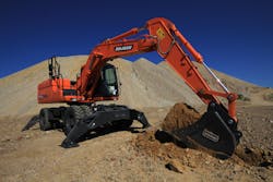 1654795160465 Dx140w Wheeled Excavator 1654795160465 Dx140w Wheeled Excavator