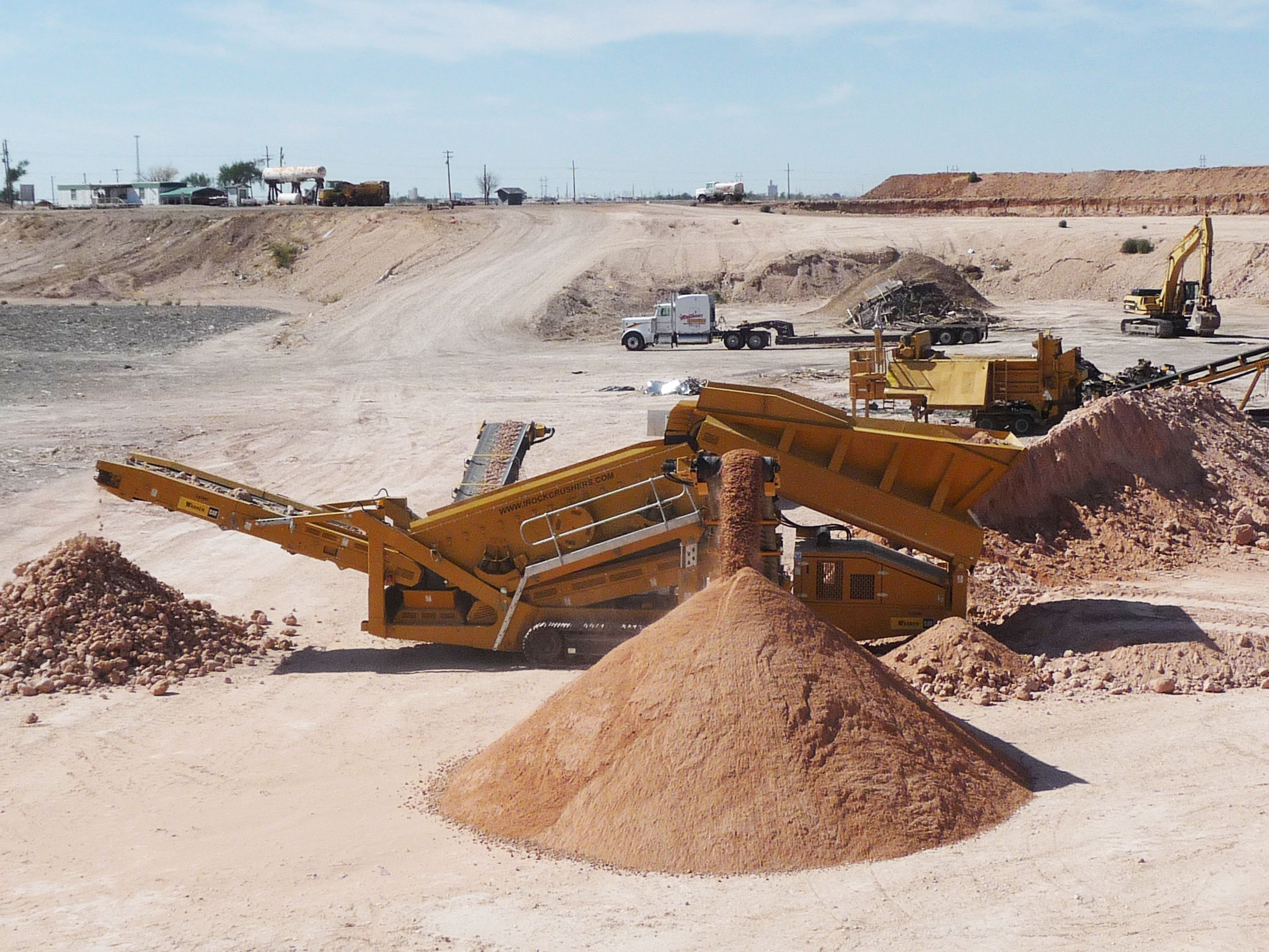 Irock TS-516 Scalping screen