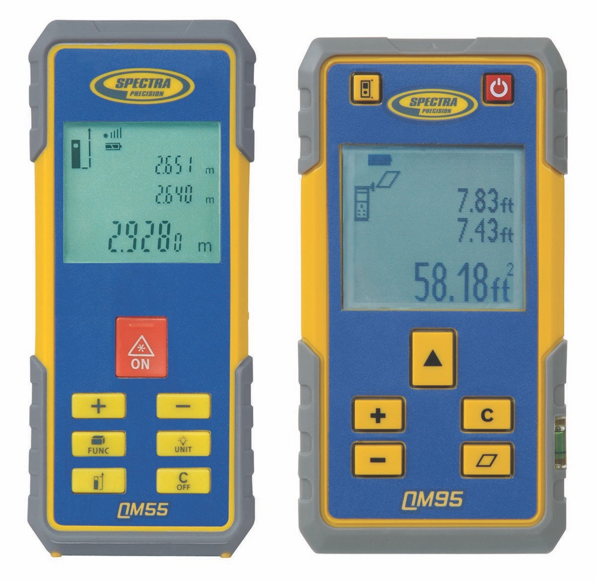 Trimble Spectra Precision QM55, QM95 Distance Meters | Construction ...