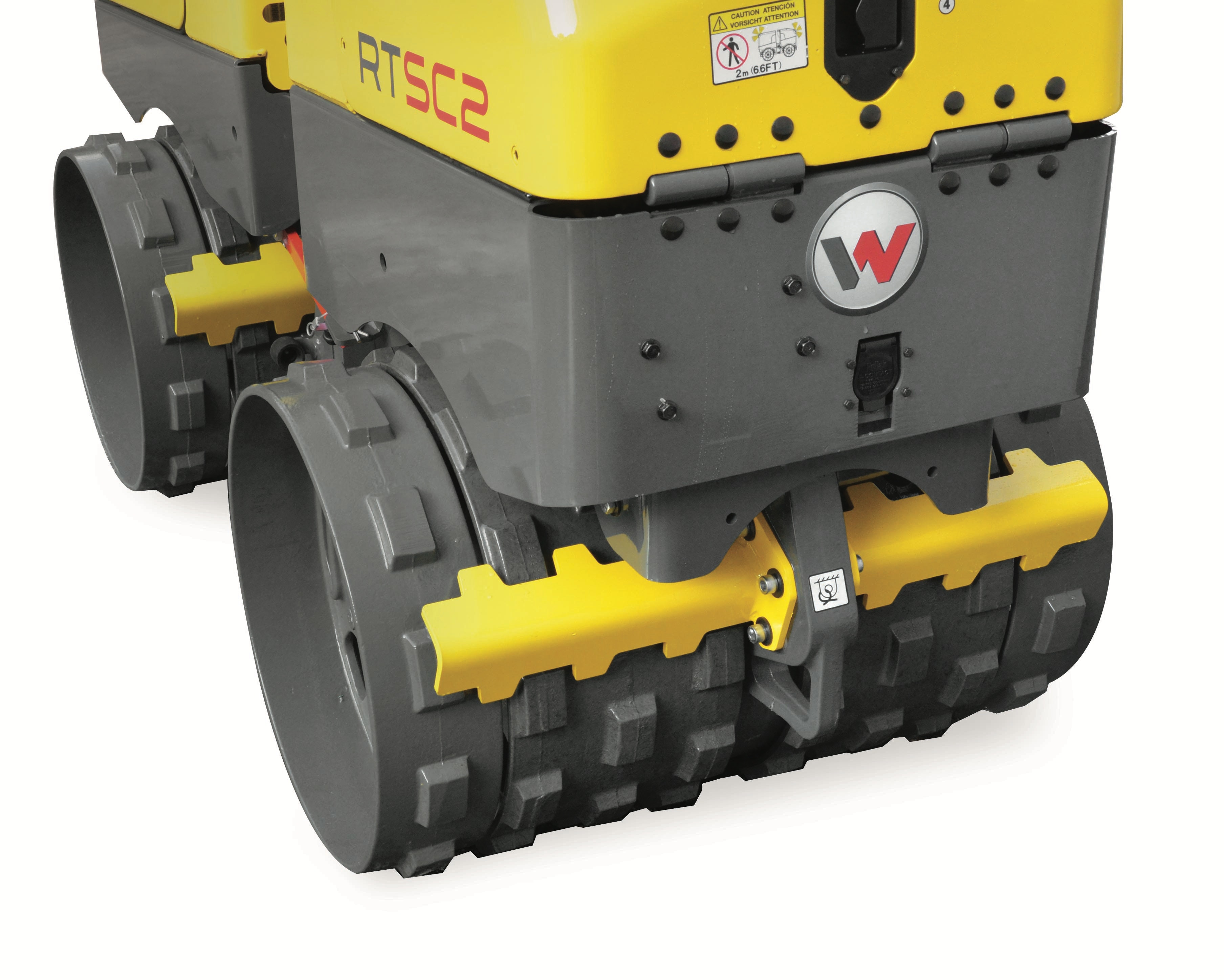 Wacker Neuson RTxSC2 Trench Roller with Extendable Drums
