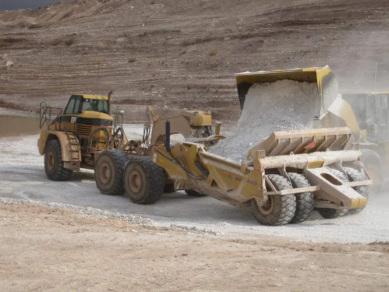 K-Tec Earthmovers 1233ADT Pull Scraper | Construction Equipment