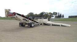 Superior Truck Unloader with Onboard Ramps