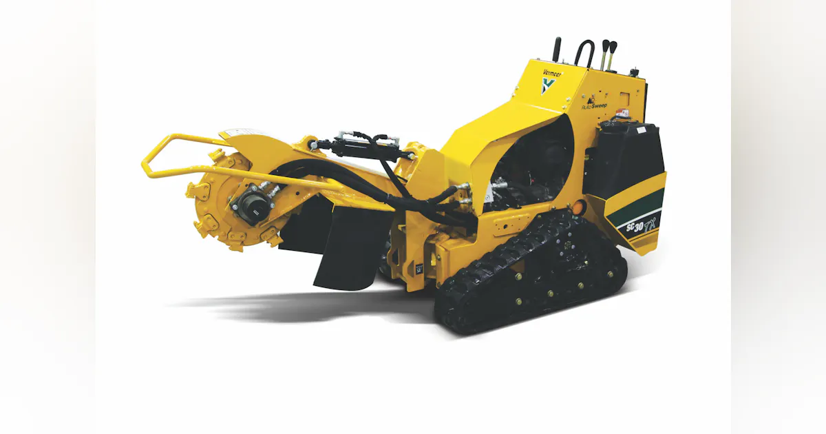 Vermeer SC30TX Stump Cutter | Construction Equipment