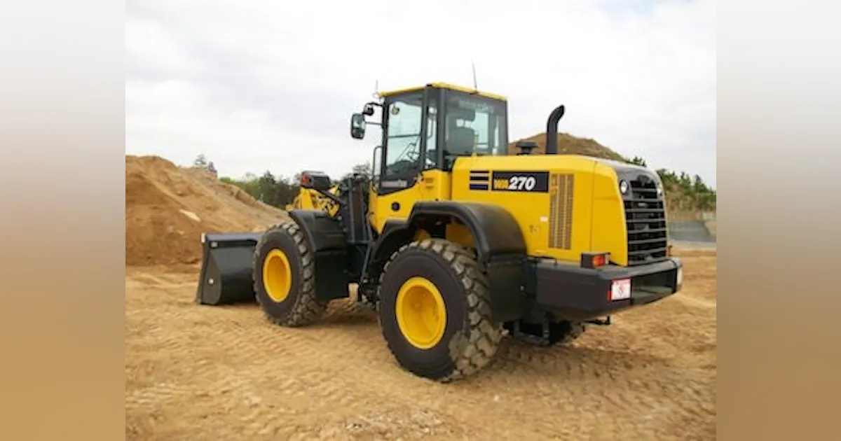 Parallel Loader Komatsu WA270-7 Wheel Loader With Parallel Z-Bar | Construction Equipment
