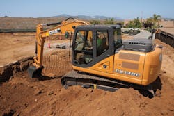Case CX130C excavator