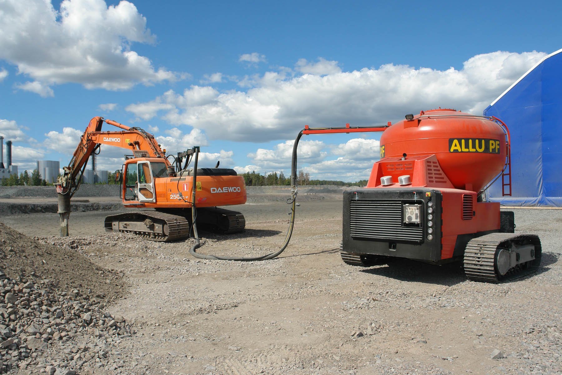 ALLU Stabilization System