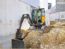 Volvo ECR25D excavator