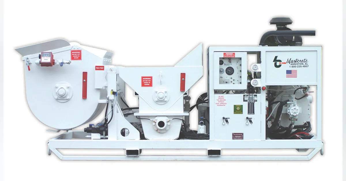 Rmx5000 Blastcrete RMX-5000 Mixer/Pump | Construction Equipment