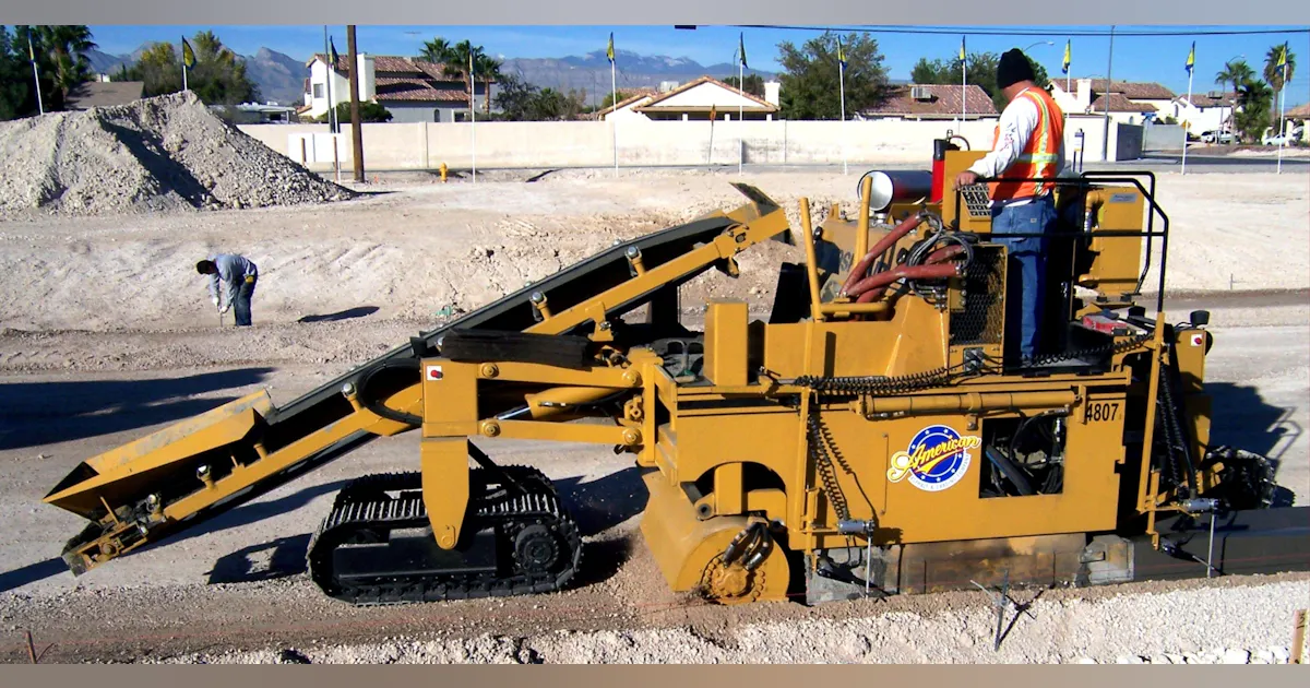 Overbuilt Easi-Pour Compact 880 Curb & Gutter Paver | Construction ...