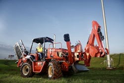 Ditch Witch RT100 trencher