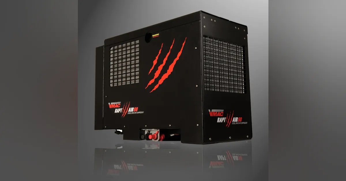 Vmac Raptor VMAC Raptair, Raptair-MF Diesel Drive Air Compressors | Construction ...