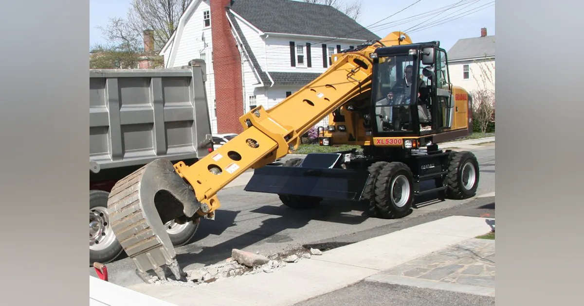 Construction Gradall Gradall XL 5300 Excavator | Construction Equipment