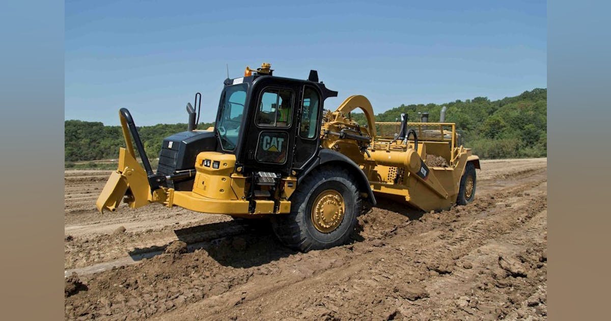 Cat Wheel Tractor Scraper | Construction Equipment